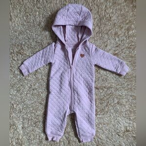Carter's Quilted Pink Kids One Piece